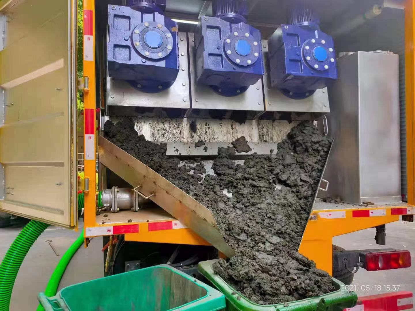 青铜峡化粪池清掏城市维护站-泥浆净化干湿分离处理